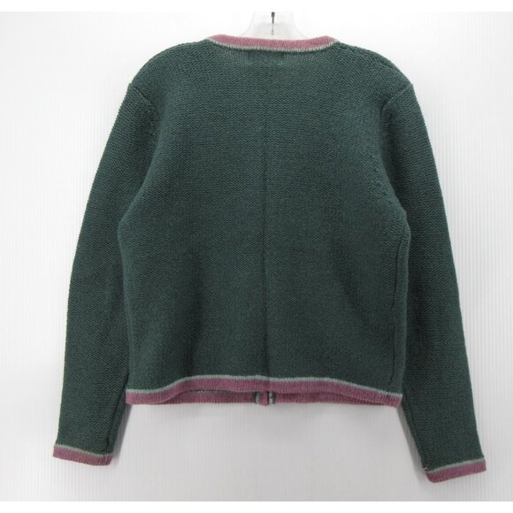 VINTAGE Skyr Sweater 38 Shetland Wool Cardigan Trachten Austrian * - Picture 7 of 10